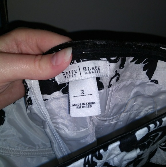 EUC STRAPLESS WHBM DRESS SZ 2 - Picture 3 of 6